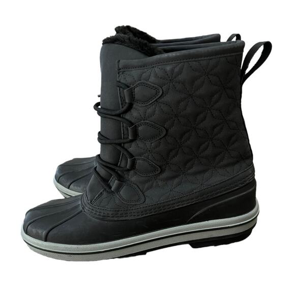 NWOT MUK LUKS Women's Gray Kinsley Kennedy Fashion Boot – Sz 11 - Picture 3 of 6